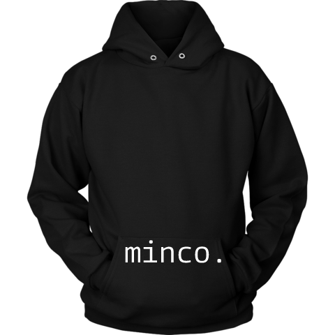 minco. plain hoodie 
